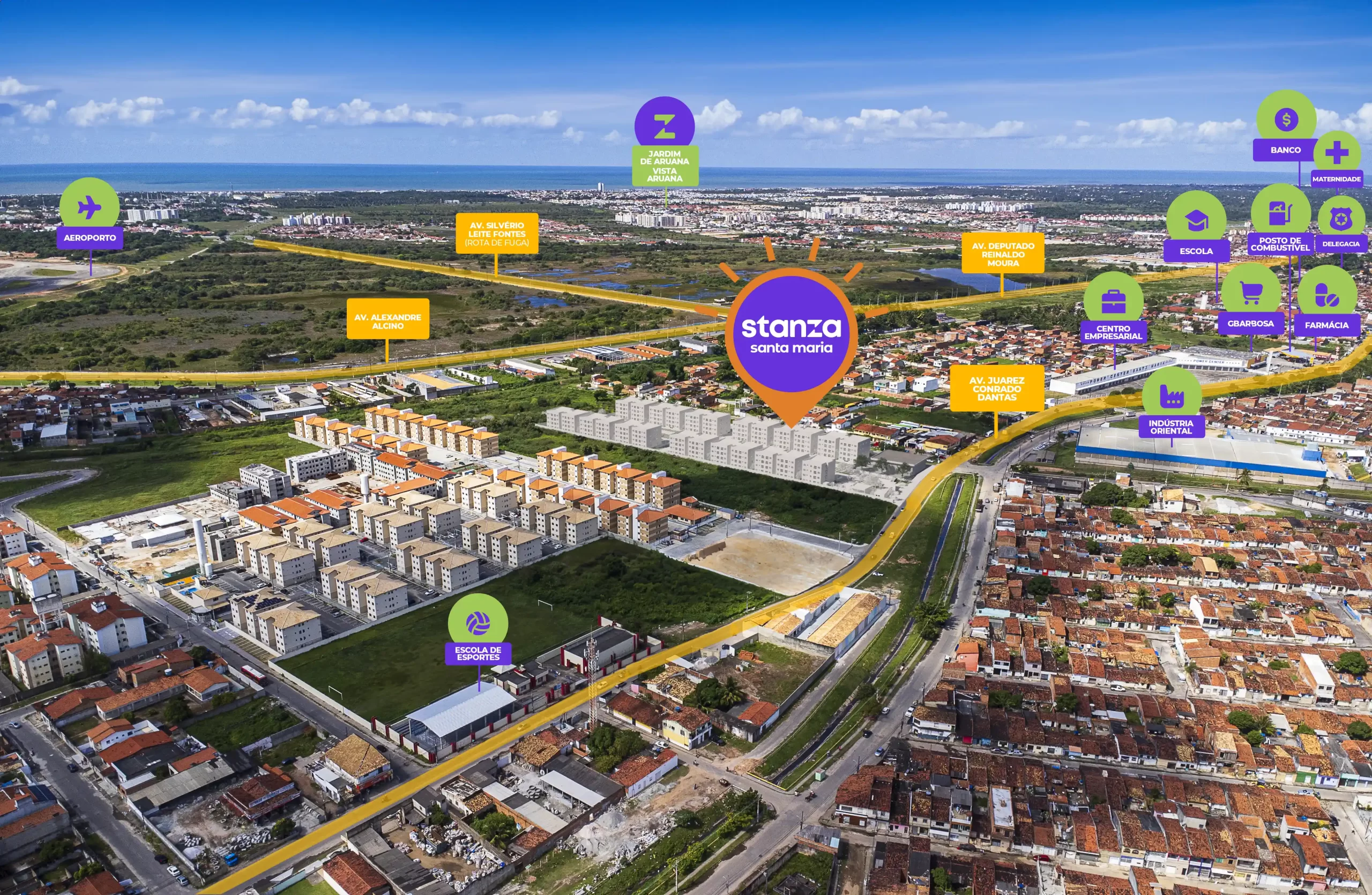 Stanza Santa Maria Lançamento Stanza