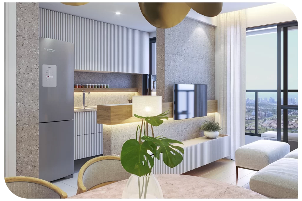 Inspiração Stanza pra decorar e otimizar sua cozinha americana!