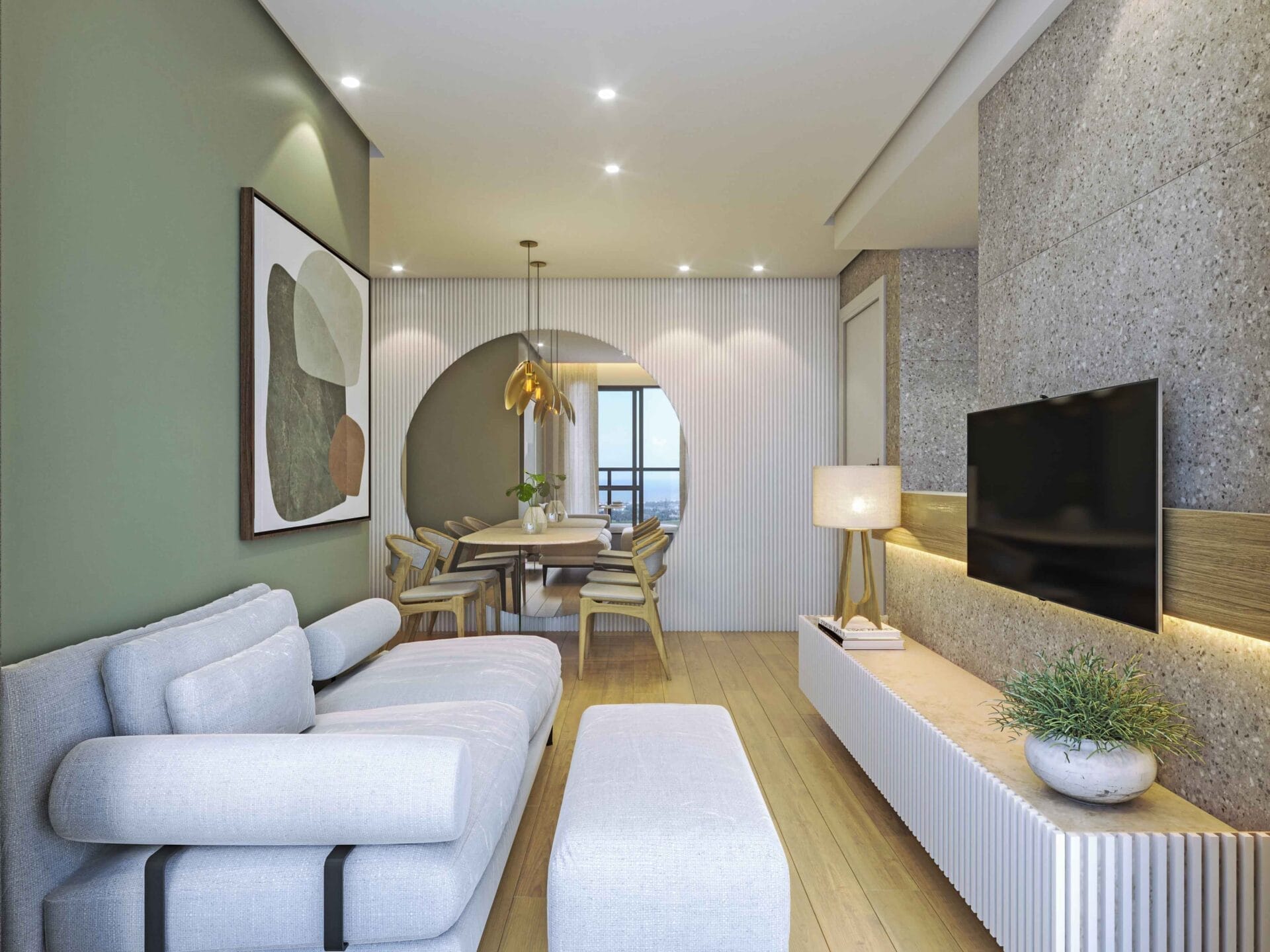 papo com arquiteto vista aruana sala integrada stanza