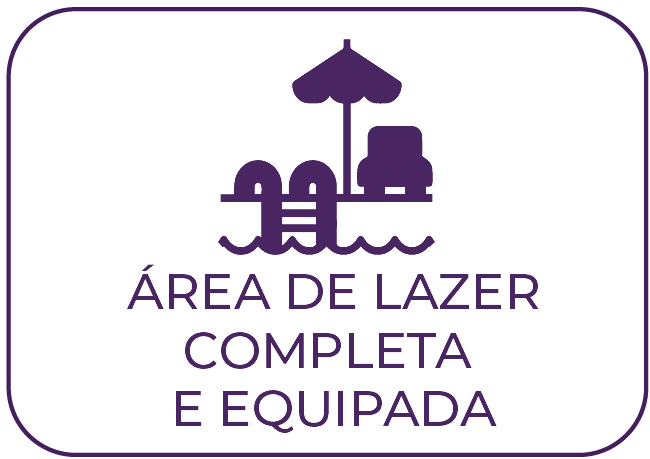 Área de lazer completa e equipada