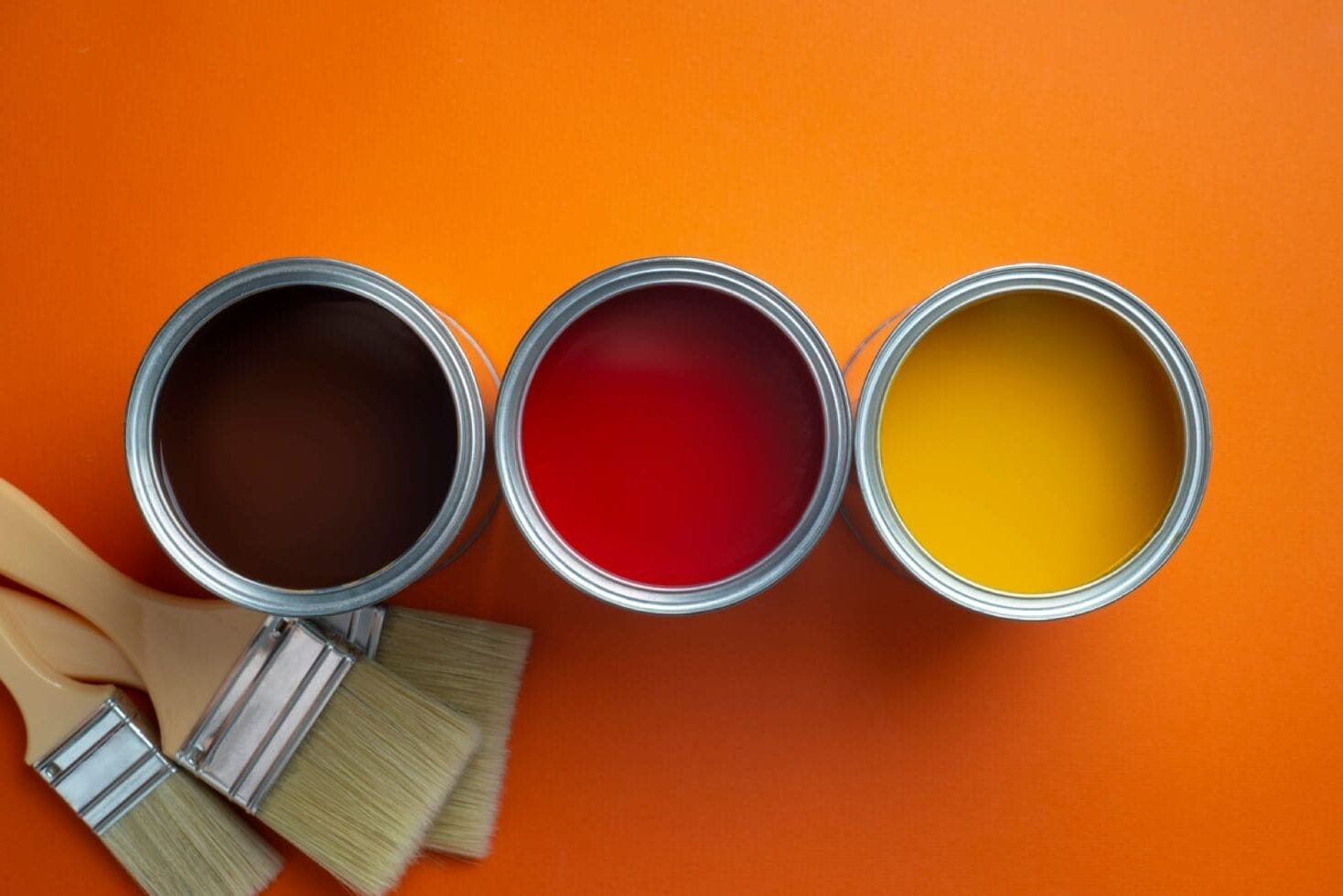 pintura de apartamento guia completo cores quentes lata de tinta