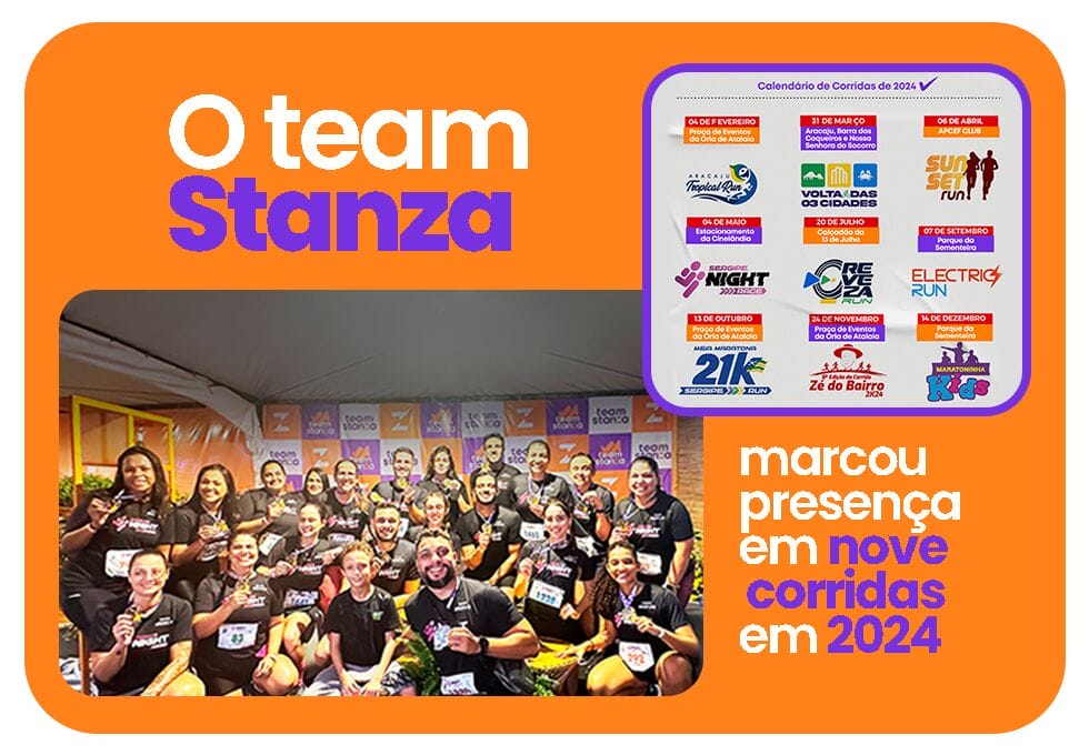 retrospectiva stanza 2024 team stanza e corridas