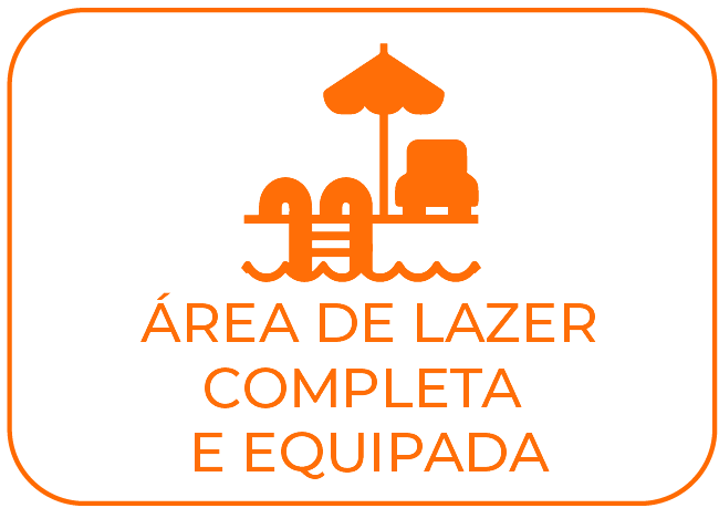 Área de lazer completa e equipada